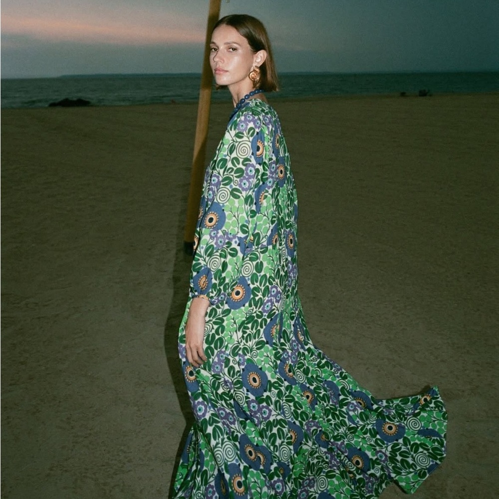 RHODE- VIOLET DRESS | WISTERIA AURA BLOSSOM- NWT